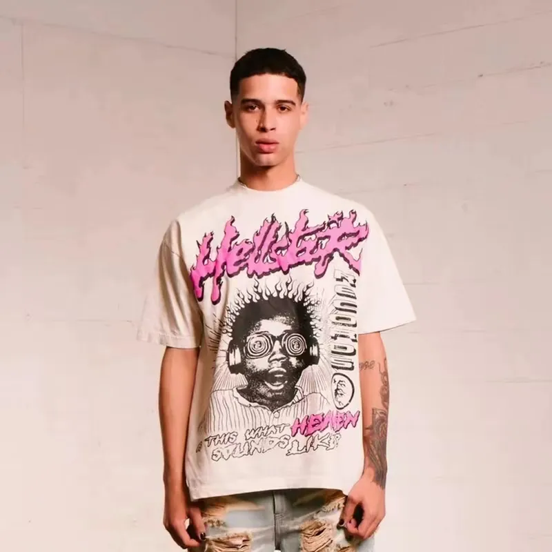 G 1076# Hellstar* //2024 New Arrival T ， 260 ， ， ， 。 ， 。 ： 、 ，Size：S M L XL XXL XXXL